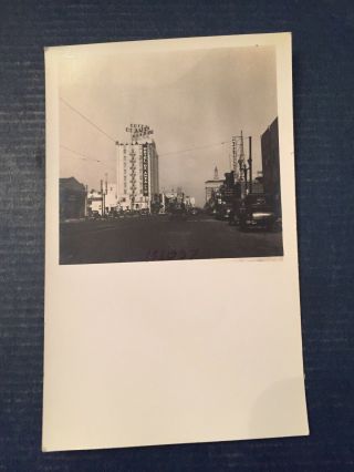 Rppc - San Jose Ca Hotel De Anza Postcard 1940 