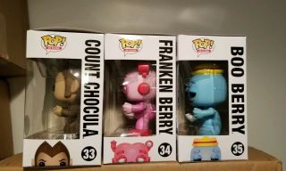 Funko Pop Ad Icons Halloween Cereal 3 - Pack Franken/Boo Berry/Count Chocula 2