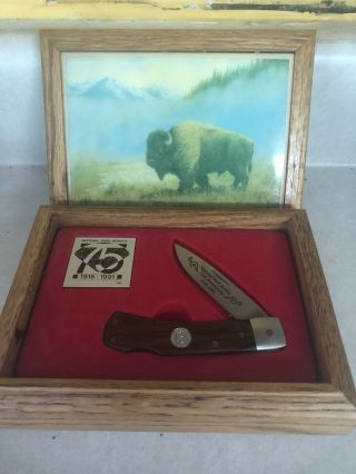 National Park Services Commemorative Knife And Case 75th Anniversary Schrade