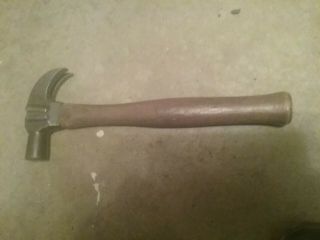 Antique Hanscom And Mills Nail Holding Claw Hammer