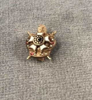 Order Of Demolay Imperial Of Potentate Shriners Acacia Fraternity Pin