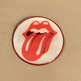 Rare Rolling Stones Logo Vari - Vue Flicker Badge 1971 Craig Braun Signed