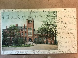 University Of Tennessee Antique Postcard,  Science Hall,  Udb,  Made 1903,  Mail 1906
