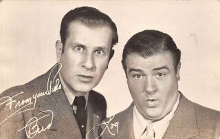 Bud Abbott & Lou Costello,  Movie Actors,  Request For Picture Pc,  1947