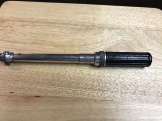 Vintage J.  H.  Williams Torque Wrench 3/8 " Drive Btw - 1rc 30 - 250 Inch/lbs