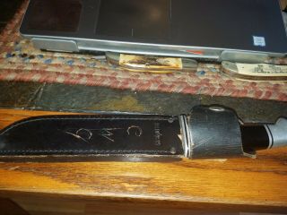 Vintage Buck Knife 120 General Bowie Knife