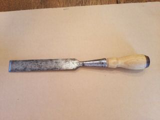 P S & W Co.  Extra Timber Slick Woodworking Chisel 1 " Vintage