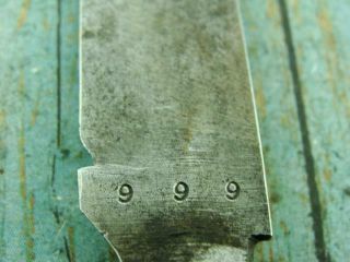 ANTIQUE 999 GERMAN FRENCH NAVAJA FOLDING CLASP POCKET KNIFE HUNTING OLD KNIVES 3
