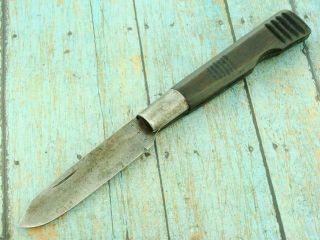 ANTIQUE 999 GERMAN FRENCH NAVAJA FOLDING CLASP POCKET KNIFE HUNTING OLD KNIVES 6