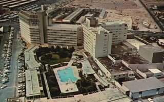 Las Vegas,  Nevada,  Nv,  Hotel Riviera,  Air View,  Chrome Vintage Postcard G5459
