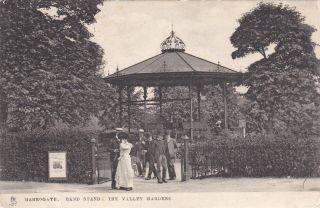 Harrogate,  Sussex,  England,  1905 ; Band Stand,  The Valley Gardens; Tuck 2015