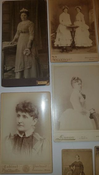 Antique 1800s Photos Black White Pictures Photograph Women Men Civil War Soldier 2