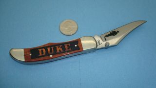 Case Xx Usa 61265 Lc Ss John Wayne Duke Mid Folding Hunter Pocket Knife W/ Clip