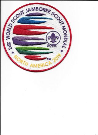 Boy Scout 2019 World Jamboree Back Patch
