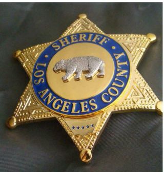 Copper Golden Bear Coppe Six Star Protection Badge