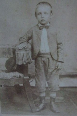 Antique Haunted Dapper Young Genteman " Willie " Older Spirit