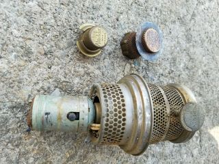 (3) Victorian/vintage/antique Kerosene/oil Lamp Parts,  Very Old.  1 Winner. 5