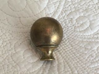 Antique Brass Bed Finial