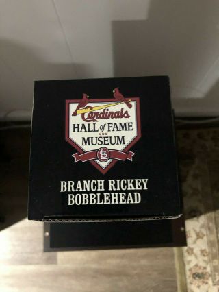 Branch Rickey Bobblehead St Louis Cardinals Limited St L Hall Of Fame