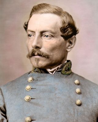 Confederate General P.  G.  T.  Beauregard Civil War 8x10 " Hand Color Tinted Photo