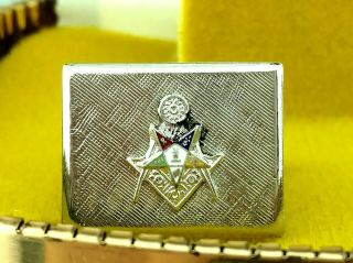 Vintage 1950 - 1970 ' s Masonic Freemason Order of Eastern Star Mens Jewelry 3