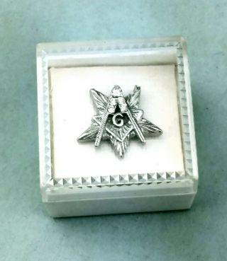 Vintage 1950 - 1970 ' s Masonic Freemason Order of Eastern Star Mens Jewelry 5