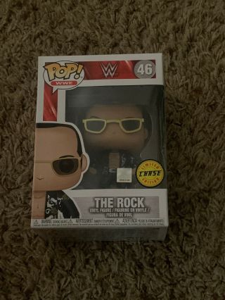 Funko Pop Wwe 46 The Rock: Limited Chase Edition