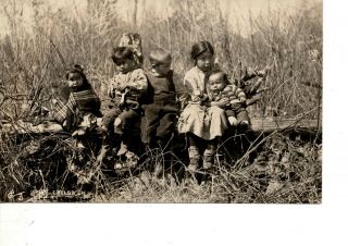Rppc Native American Indian Children Integrated Outdoors 433