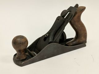 Vintage Stanley No.  3 Wood Plane Made In Usa Woodworking Tool