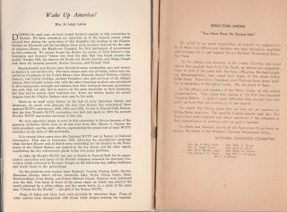 Prohibition Memorabilia - 2 Booklets and a Loyal Temperance Legion I.  D.  Card 2