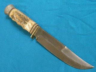 Vintage 512 Solingen Germany Stag Hunting Skinning Bowie Knife Knives Survival