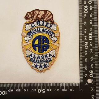 Alaska Railroad Chief Special Agent Patch