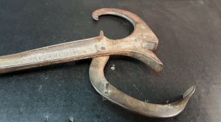 Vintage Cast Iron Fence Stretcher Tools Marquette Mfg Co.  St Paul MN 5