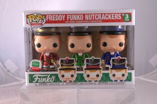 Funko Pop: Freddy Funko Nutcracker 3 Pack Limited Edition