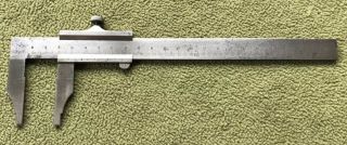 Antique Micrometer Caliper Tool P Roch Rolle Suisse Large Swiss Made 10 In 1940s
