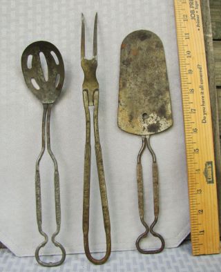 3 Vtg.  Collectible Scarce Utensils From The Valley Daily News Tarentum Pa