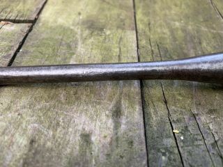 Antique Primitive Wood Handle Steel Screwdriver Wooden Grip 3