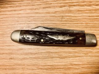 Vintage Jimmie Allen 5 1/2 Inches Pocket Knife 2 Blades Circa 1930s