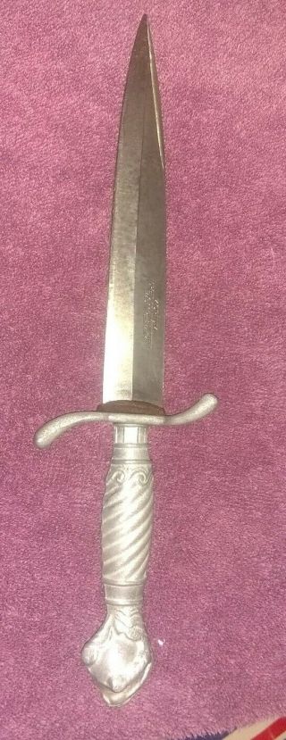 Antique Korium German Dagger,  Wwii Ww2 Era,  Knife,  Blade,  Post War