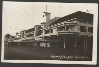 Postcard Surabaya East Java Indonesia Early View Of Toendjoengan Soerabaia Rp