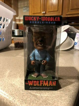 The Wolfman Wacky Wobbler Bobble Head By Funko