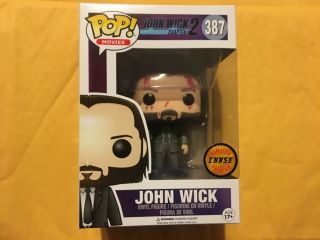 Funko Pop John Wick Chapter 2 387 Bloody Chase Limited Edition Rare