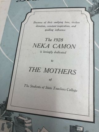 1928 Neka Camon Yearbook Southern Mississippi Golden Eagles Hattiesburg Ms 5