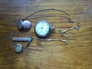 Early 20th Century Watches And Fobs
