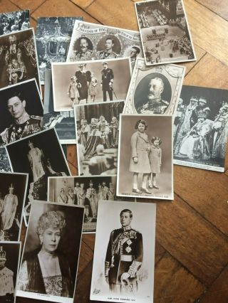 British Royal Family Postcards Queen Elizabeth II King Edward etc Coronations 2