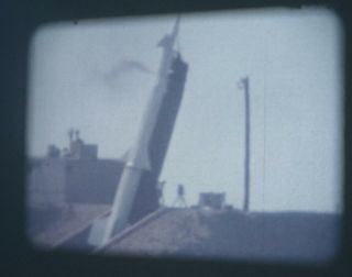 1962 16mm Film Nasa Us Army Nike Zeus Rocket Launch Pt Magu California