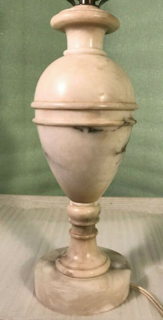 Vintage Alabaster Table/Bedside Lamp 4 