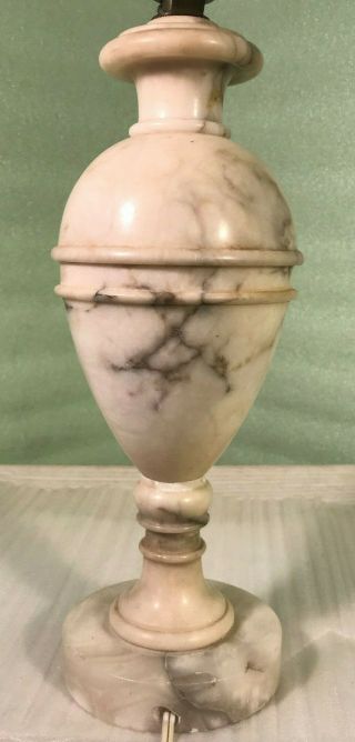 Vintage Alabaster Table/Bedside Lamp 4 