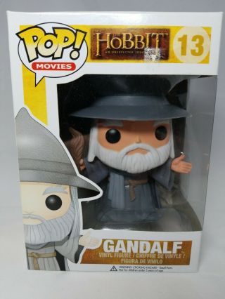 Funko Pop Movies The Hobbit: An Unexpected Journey Gandalf w/ Hat 13 Vaulted 2