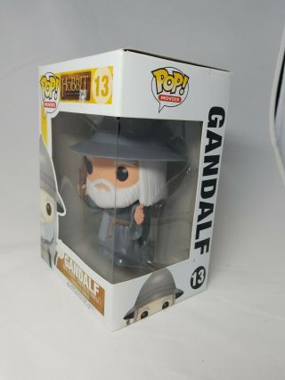 Funko Pop Movies The Hobbit: An Unexpected Journey Gandalf w/ Hat 13 Vaulted 6